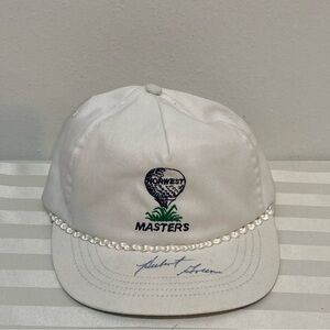 Vintage Golf Hat Signed By Hubert Green Hall Of Fame Golfer